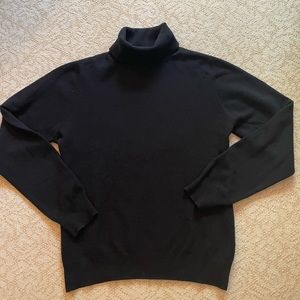 Brooks Brothers Black Cashmere Sweater